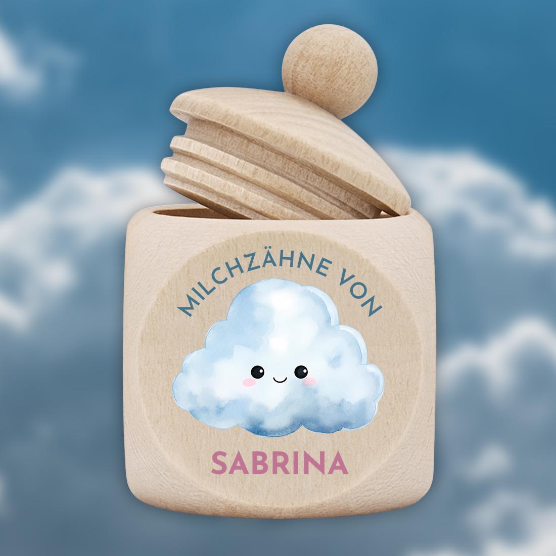 Holz Milchzahndose Für Jungen & Mädchen Mit Uv-Druck - Personalisierte Geschenk-Idee Zahndose Aus Ahornholz Mit Namen Veredelt von Etsy - polareffekt