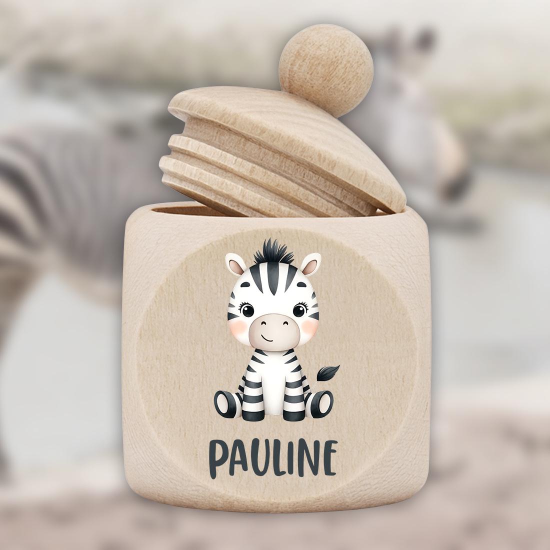 Zahndose Für Kinder Aus Holz Mit Tiermotiven Personalisiert - Geschenk Zum Geburtstag & Taufe Individuelle Namen von Etsy - polareffekt
