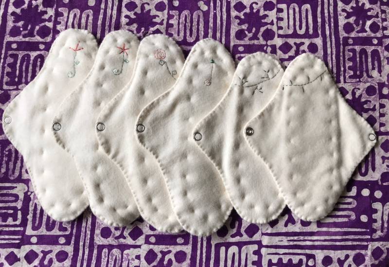 6-Count Bio-Baumwolle Stoffpads, Heavy & Light Flow 6-Count Bio-Baumwolle Stoffpads, Heavy & Light Flow von Etsy - positivelyarchetypal