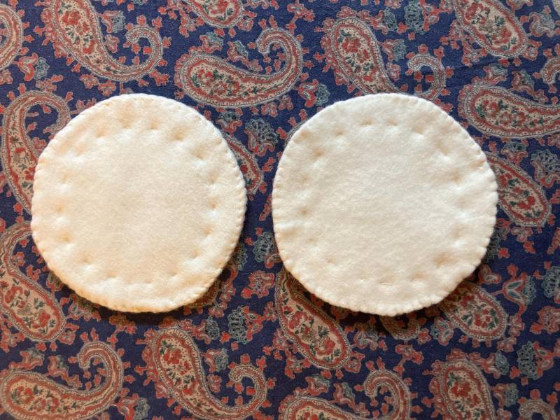 Stilleinlagen Aus Bio-Baumwolle Handgenähte Stoffeinlagen | 1 Paar von Etsy - positivelyarchetypal