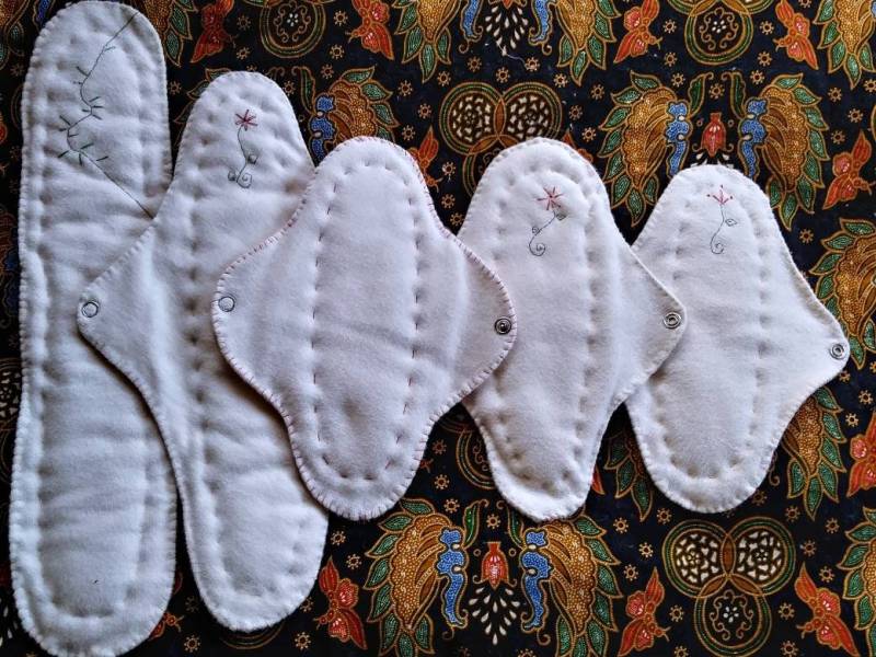 Stoffpads Aus 100% Bio-Baumwolle, Heavy Flow Starter-Kit, Postpartum, Nachtfluss, Wiederverwendbar, Waschbar von Etsy - positivelyarchetypal