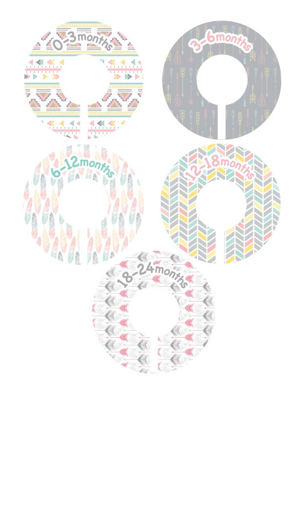 Boho Baby Schrank Teiler von Etsy - potatopatch