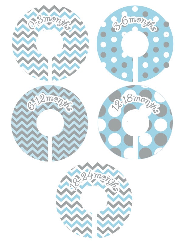 Chevron Baby Schrank Teiler - Und Punkte von Etsy - potatopatch