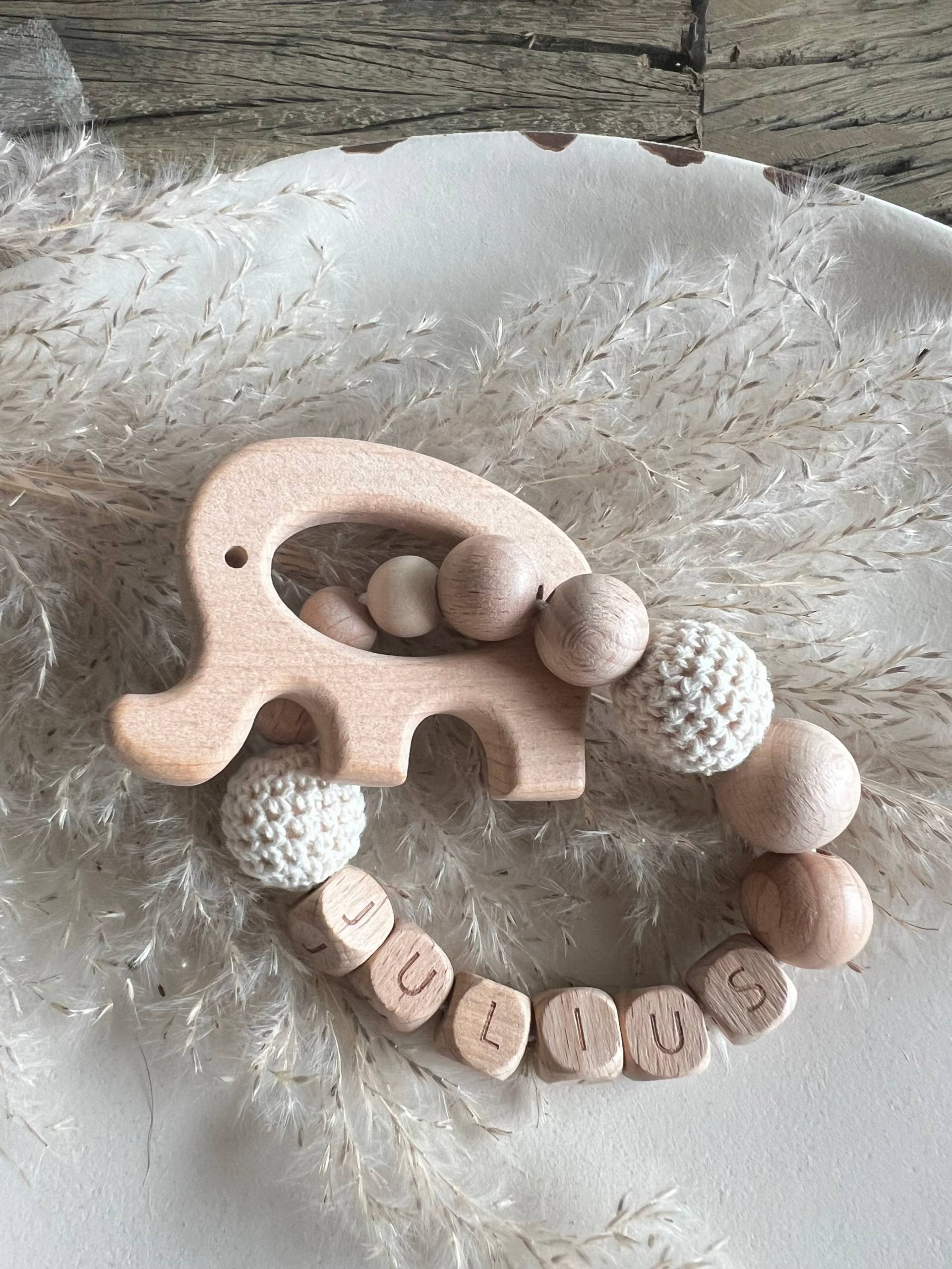 Handgemachte Babyartikelgreifling Personalisiert Mit Name | Handgemacht Handgemachte Babyartikelgreifling Personalisiert Mit Name | Handgemacht von Etsy - prettylittleJeMa