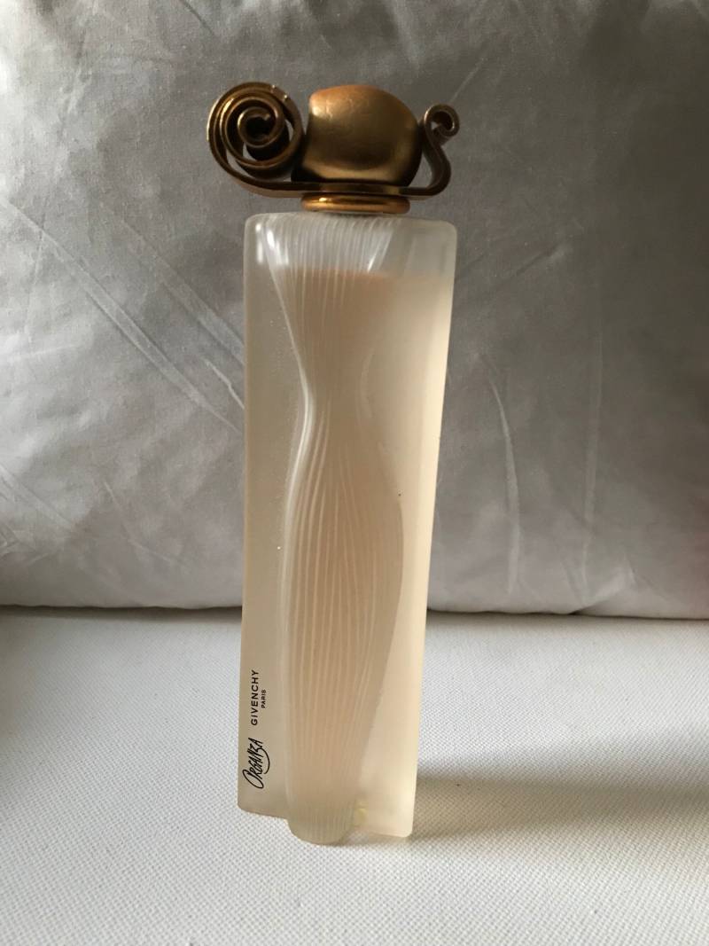 Vintage Handgifchy Hulle Sacree/Trockenes Körperöl Organza 100 Ml.-33 Fl. Oz Made in France von Etsy - saltydogvintage