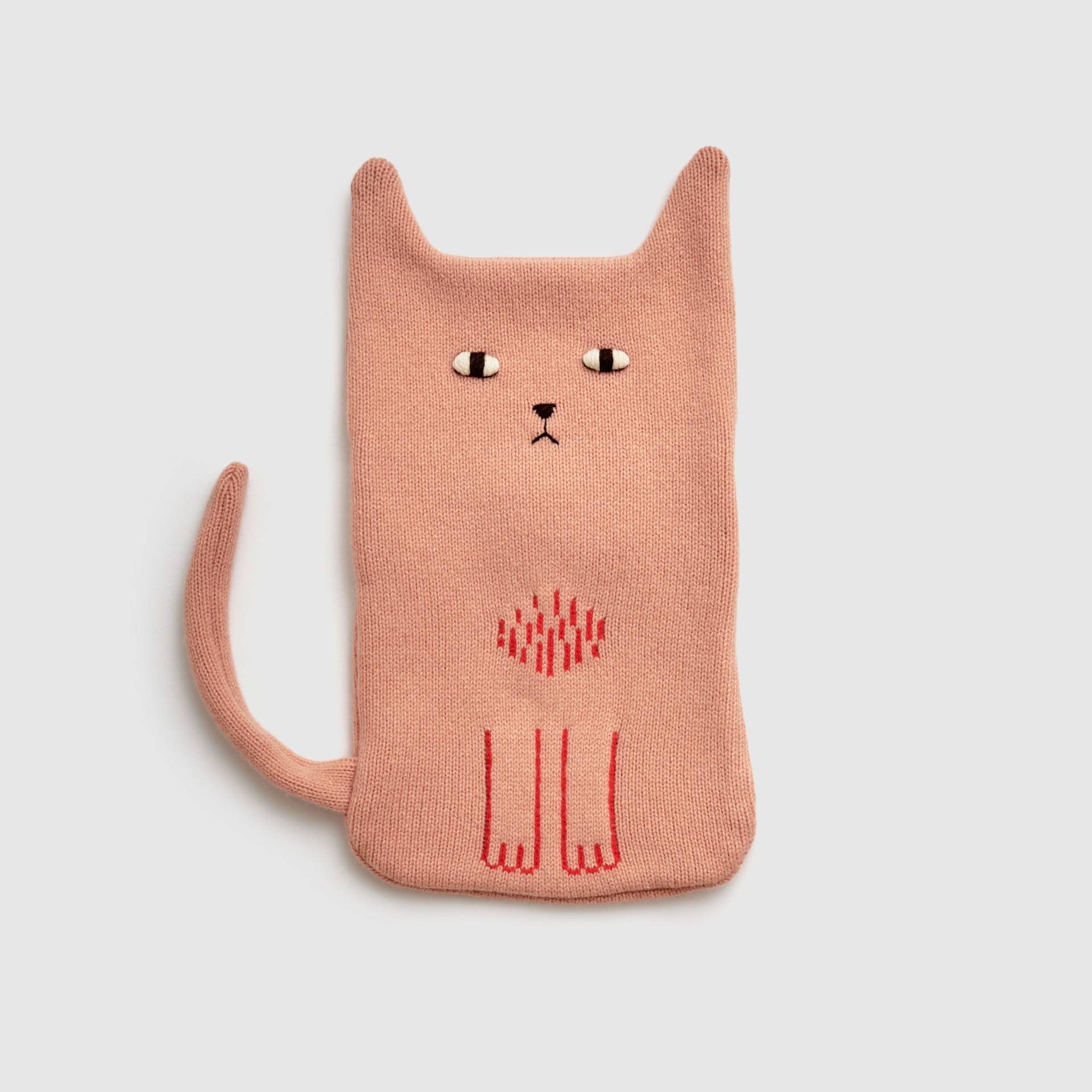 Pinke Katze Lammwolle Wärmflasche Und Bezug - Auf Bestellung Pinke Katze Lammwolle Wärmflasche Und Bezug - Auf Bestellung von Etsy - saracarr
