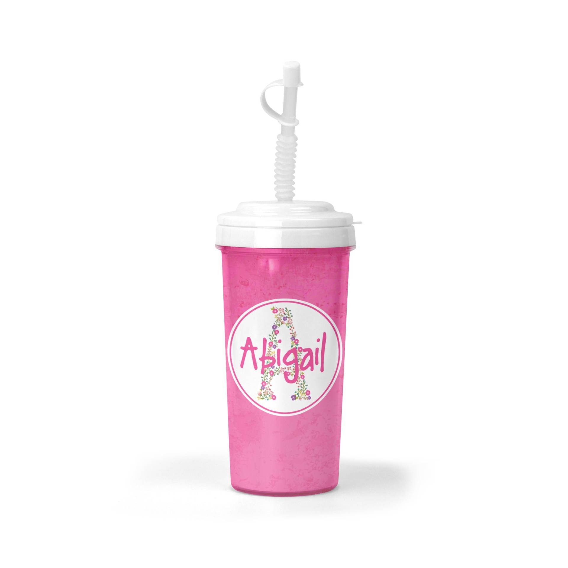 50 G Pink Grunge Bendy Strohbecher Für Kinder, Geschenke Reisetasse Personalisierte Tasse von Etsy - sassyhostess3