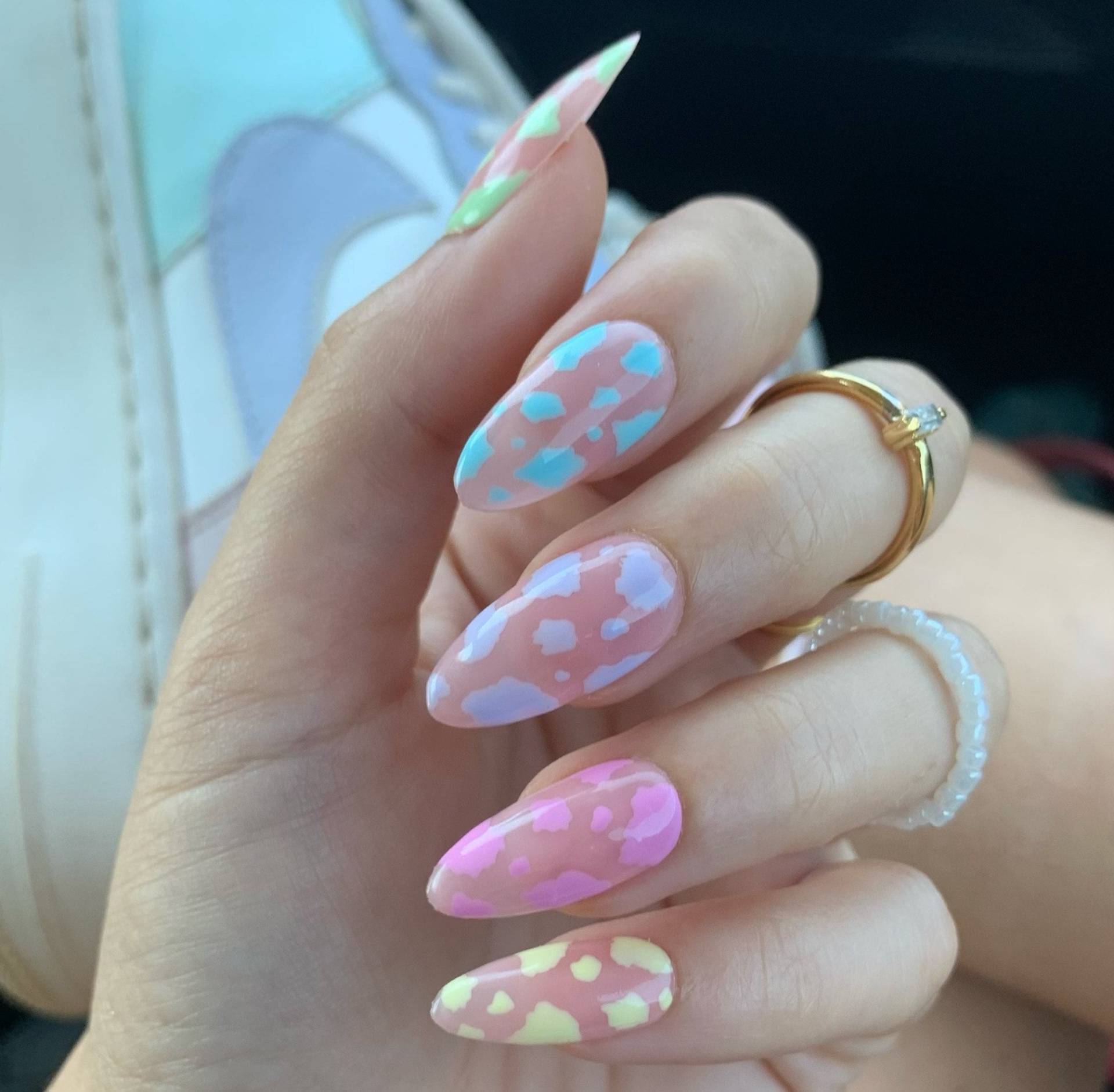 Bunte Kuh/Press On Nails Bunte Kuh/Press On Nails von Etsy - sassynailsbyalba