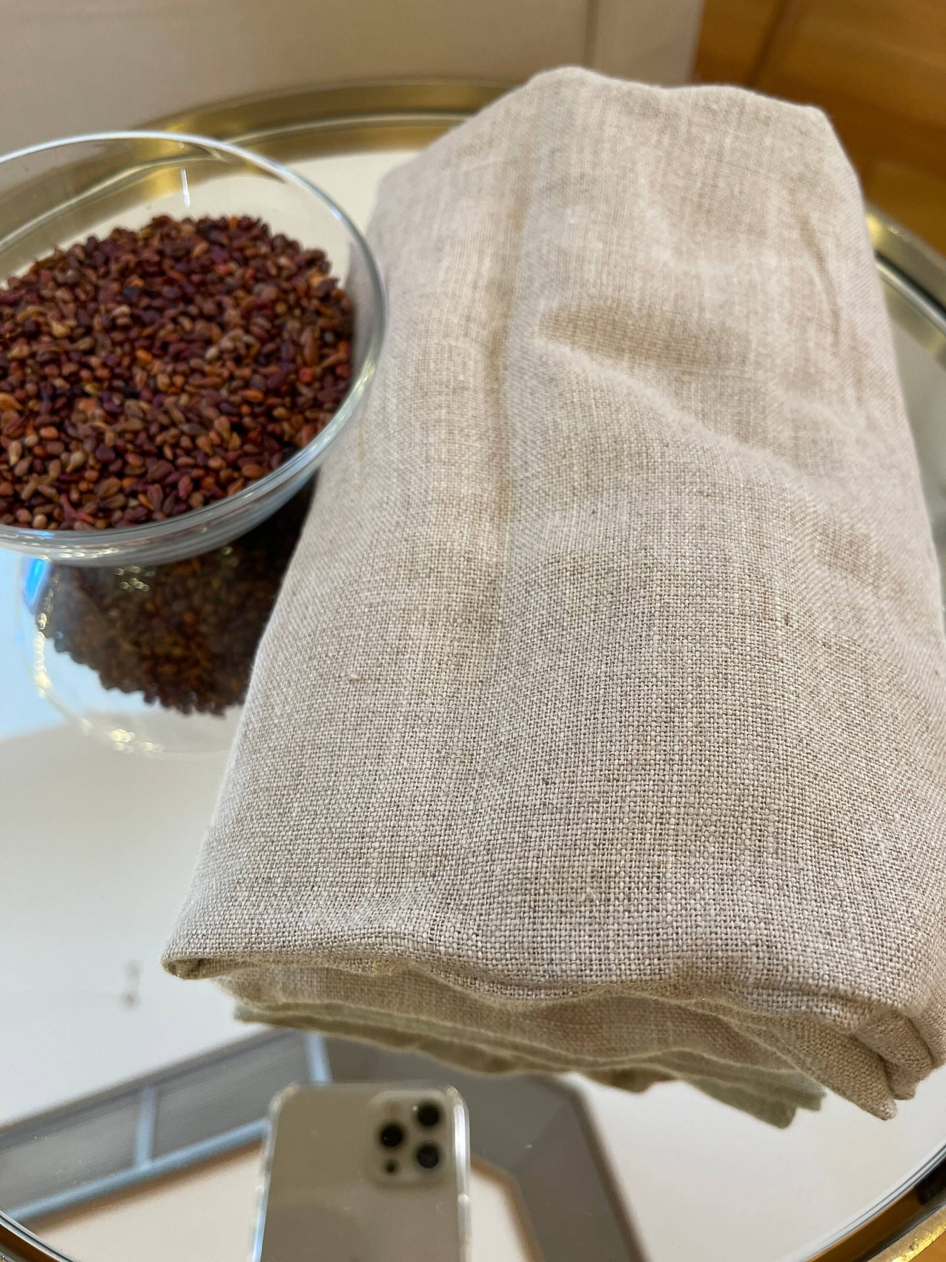 Körnerkissen Mit Weintraubenkernen, 50x22 cm, Abnehmbaren Bezug Aus Leinen, 5 Kammer, Ca. 900 Gramm Füllung Körnerkissen Mit Weintraubenkernen, 50x22 cm, Abnehmbaren Bezug Aus Leinen, 5 Kammer, Ca. 900 Gramm Füllung von Etsy - schatzundspatz