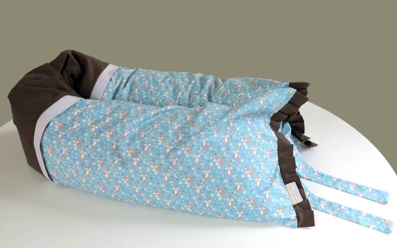 Bio-stillkissen "Fuchs" Westfalenstoff, Dinkelspelz von Etsy - schlafwandlerdesign