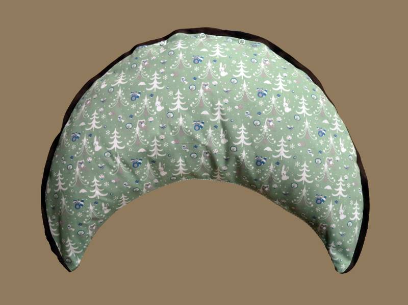 Kuschelmond Dinkelkissen "Morgentau" Bio Hörnchen von Etsy - schlafwandlerdesign