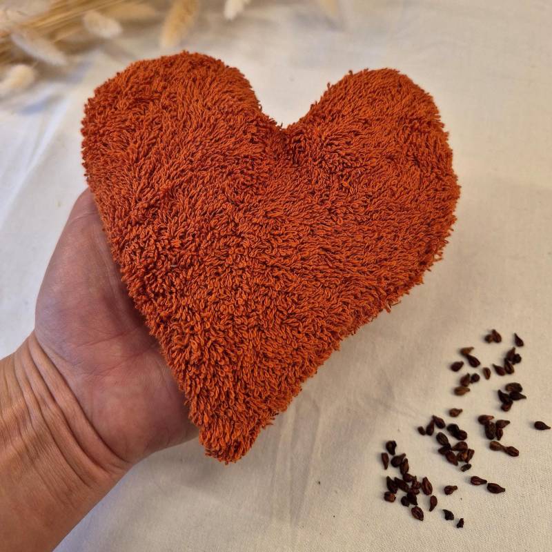 Körnerkissen Herz Baby Frottee | Wärmekissen Traubenkernkissen Geschenk Zum Muttertag Zur Geburt, Taufe von Etsy - schneiderklein
