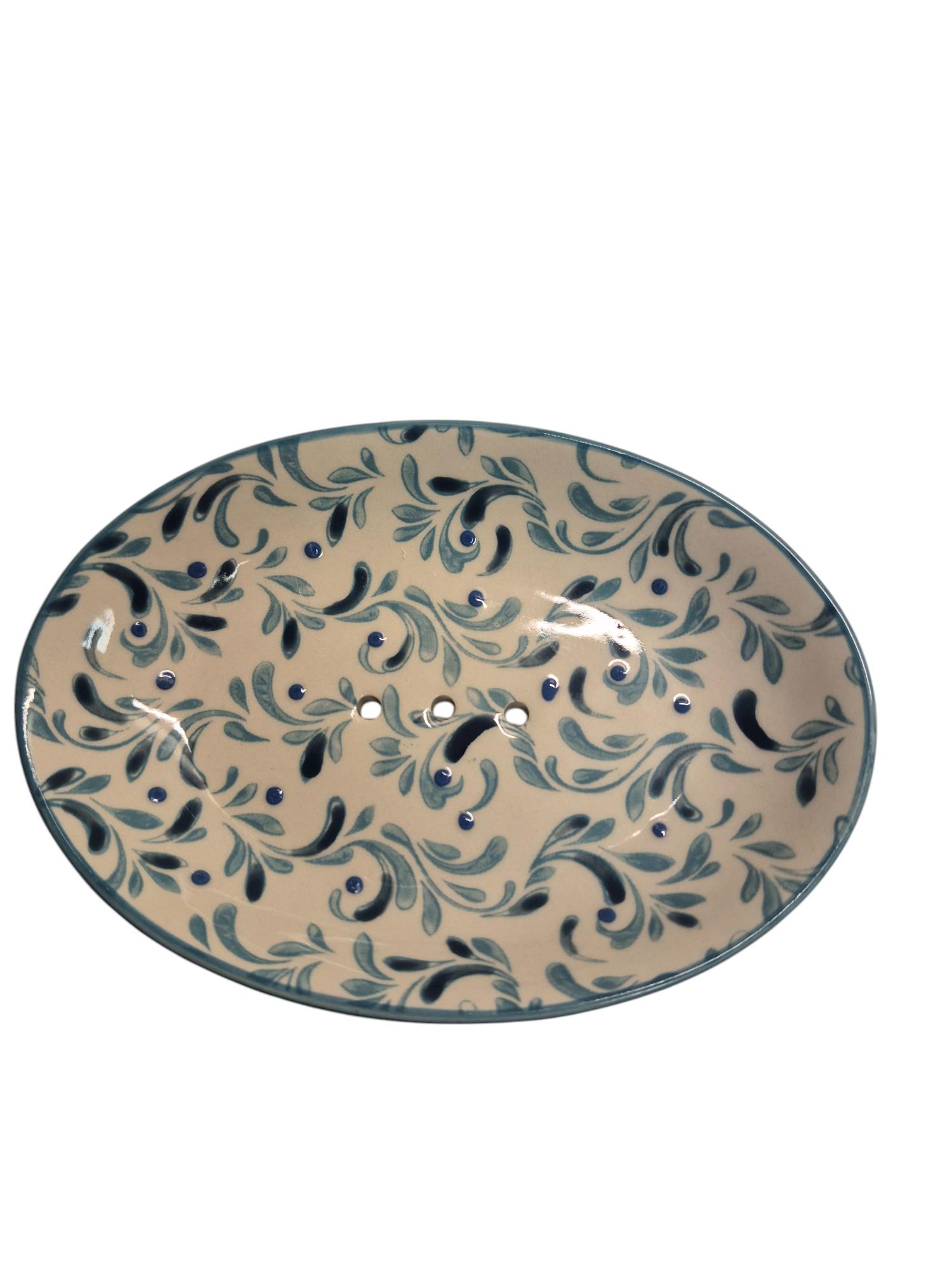 Seifenschale "Oriental Oval" Von Tranquillo, Mit Ablauf von Etsy - seifenStamm