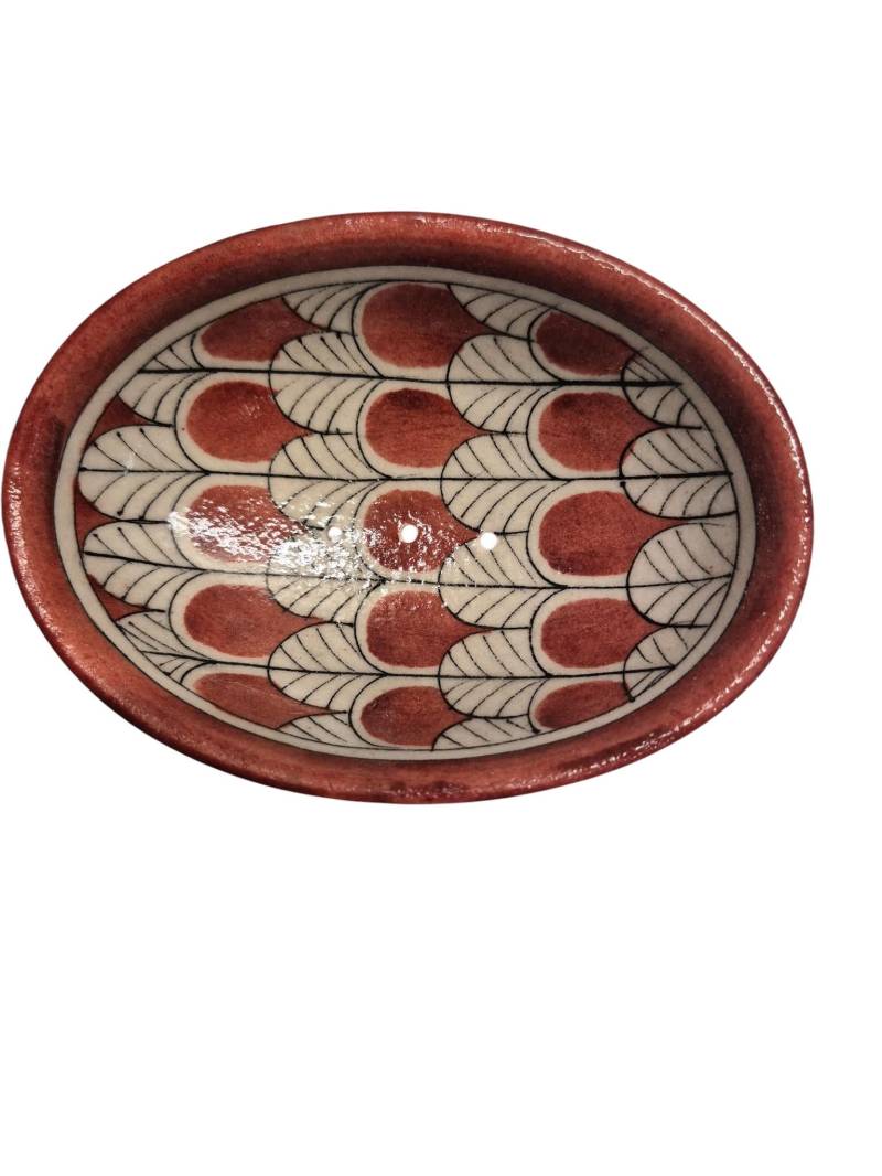Seifenschale "Red Pottery" Von Tranquillo, Mit Ablauf Seifenschale "Red Pottery" Von Tranquillo, Mit Ablauf von Etsy - seifenStamm