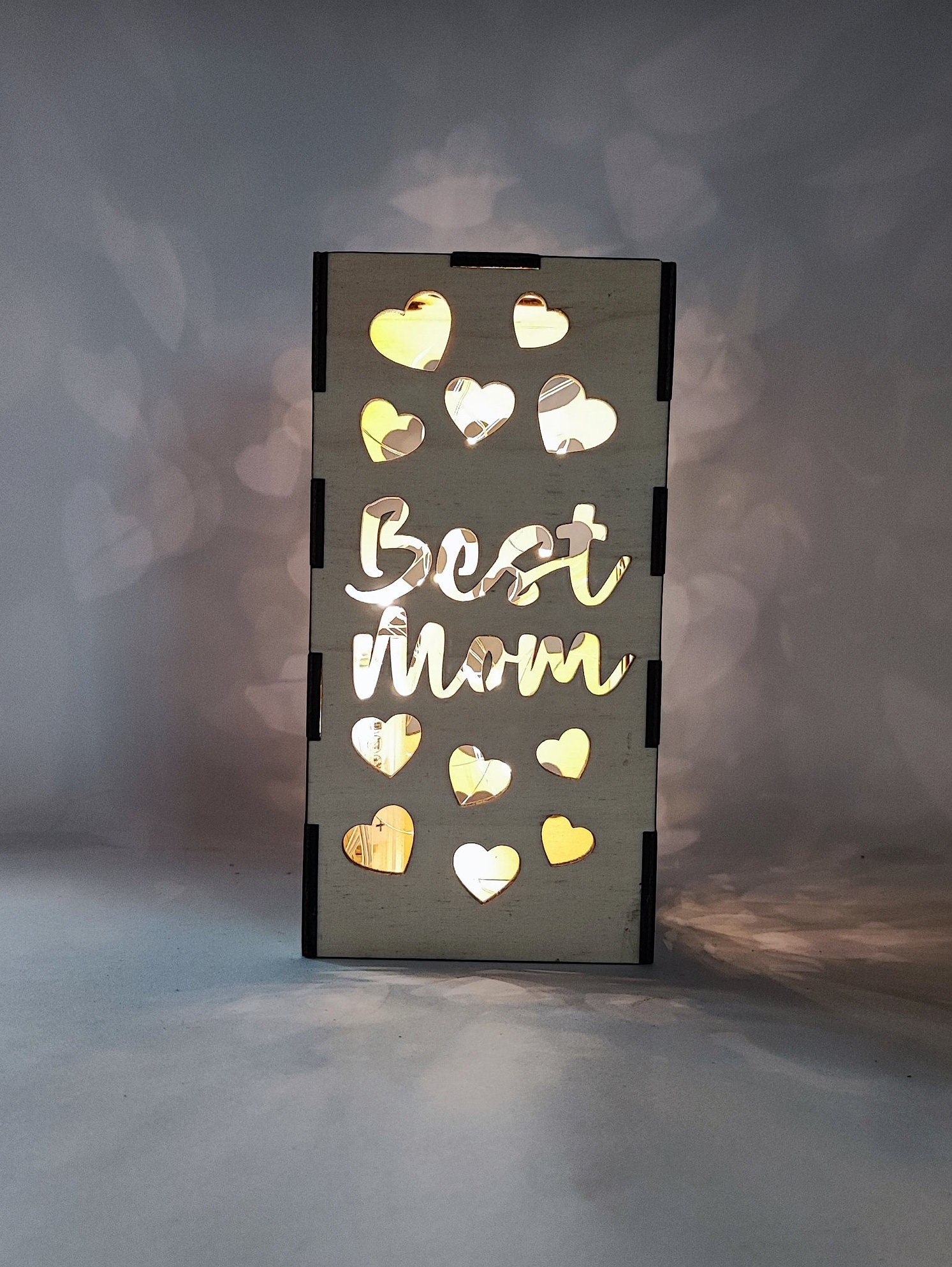 Designer Led Holzlampe Als Muttertagsgeschenk Für Die Beste Mama von Etsy - shelovesitde