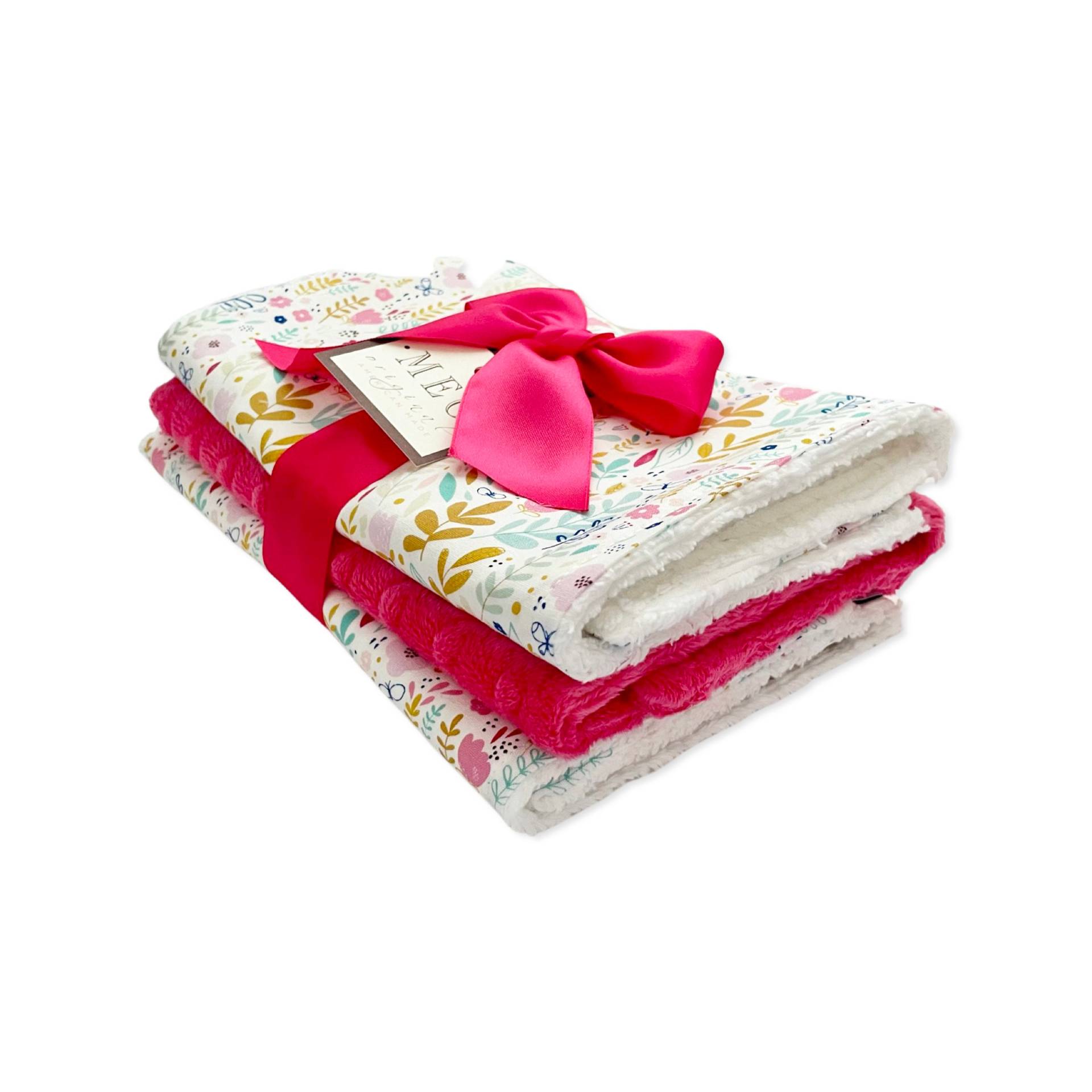 Baby Mädchen Spucktuch 3Er Set {Wildblumenranken} Pastellblumen Mit Pink - Babypartygeschenk Option Zum Personalisieren Name Baby Mädchen Spucktuch 3Er Set {Wildblumenranken} Pastellblumen Mit Pink - Babypartygeschenk Option Zum Personalisieren Name von Etsy - shopMEGoriginal