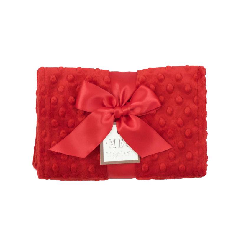 Rotes Minky Dot Baby Spucktuch Set von Etsy - shopMEGoriginal