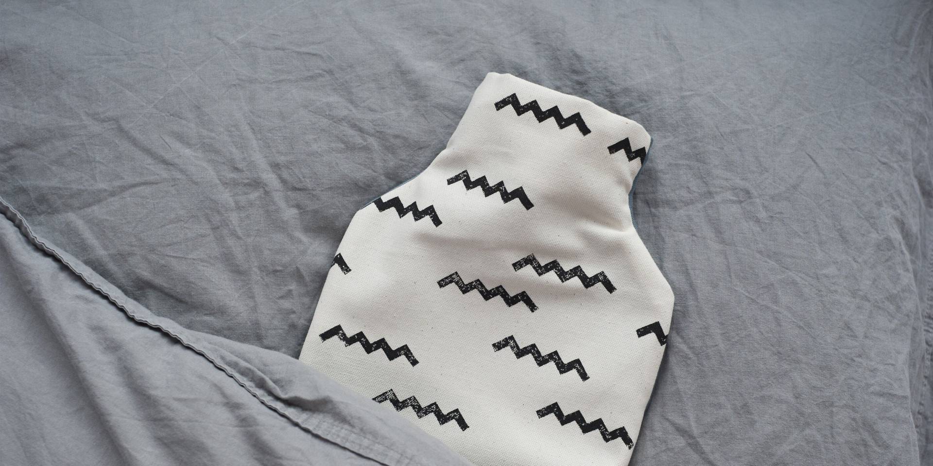 Wärmflasche | Motiv Zickzack Wärmflasche | Motiv Zickzack von Etsy - shoptinyday