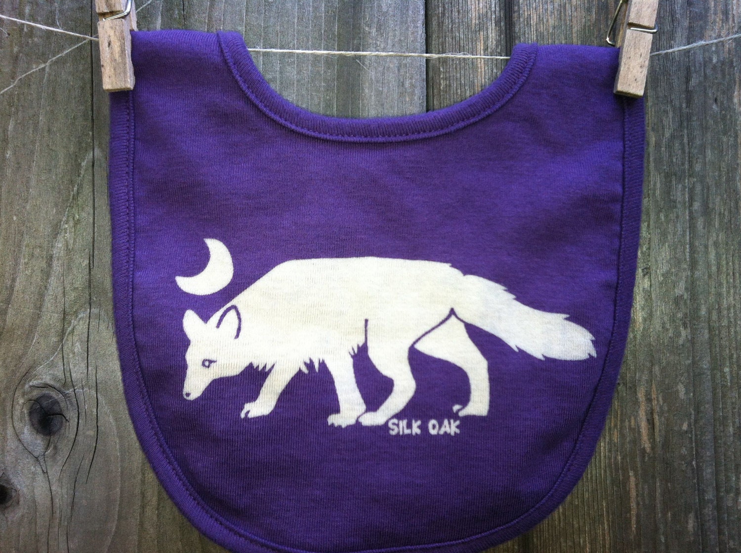 Polarfuchs Bio Baumwolle Lätzchen Polarfuchs Bio Baumwolle Lätzchen von Etsy - silkoak