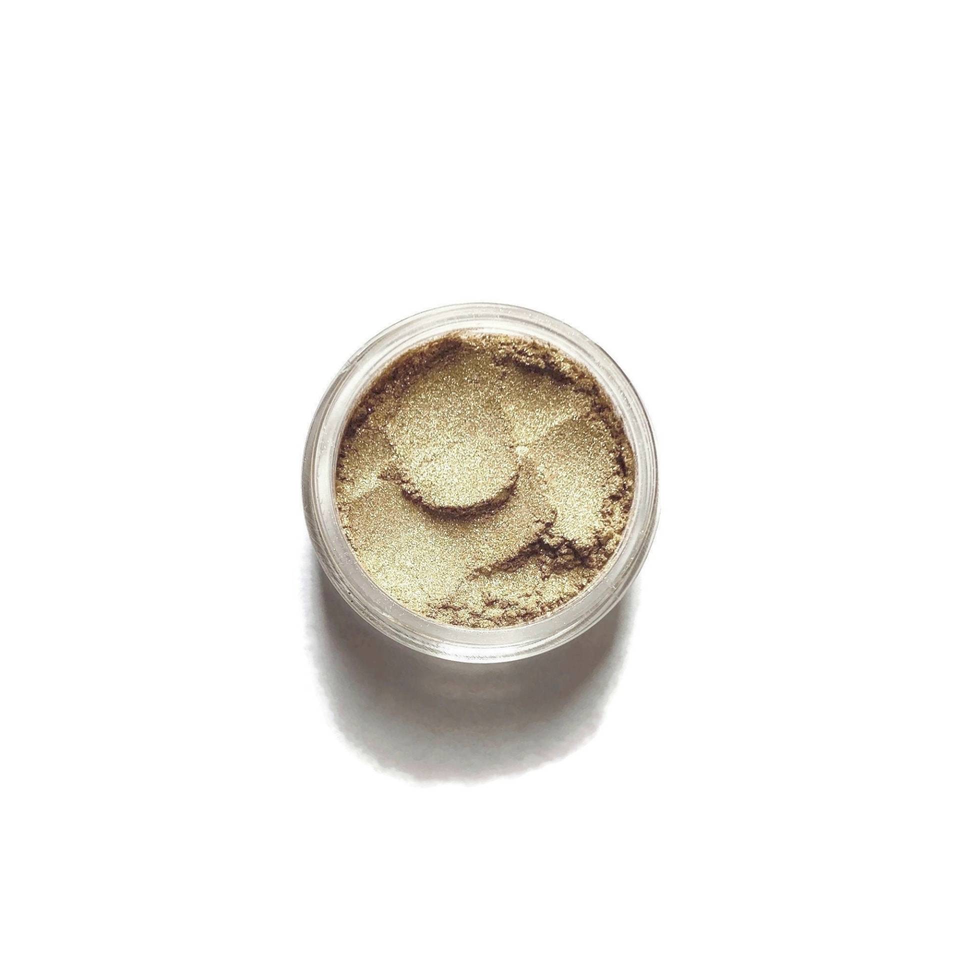 Sonnenlicht - Gold Metallic Sheen | Veganer Mineral Augenschatten Goldene Augenfarbe Cruelty Free Vegan Eye Shadow Makeup Natürliche von Etsy - simplicitycosmetics