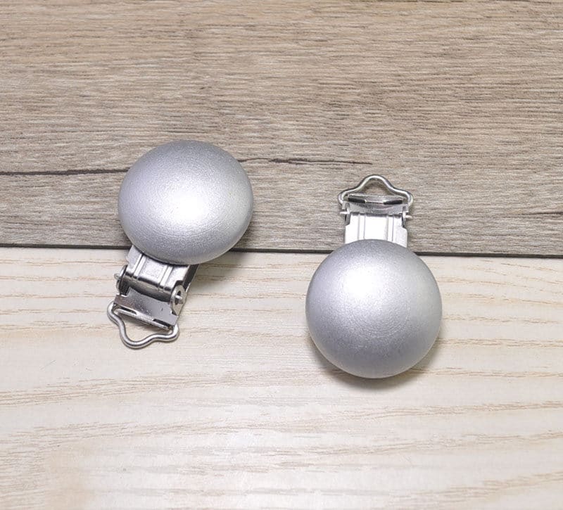 5Pc Natürlichen Holz Schnuller Clips 30mm ~ 1, 18 "', Silber Binky Hosenträger Clips, Dummy-Clips, Babygeschenk, Führen Nickelfreie Safe Für Baby von Etsy - smallcommodity