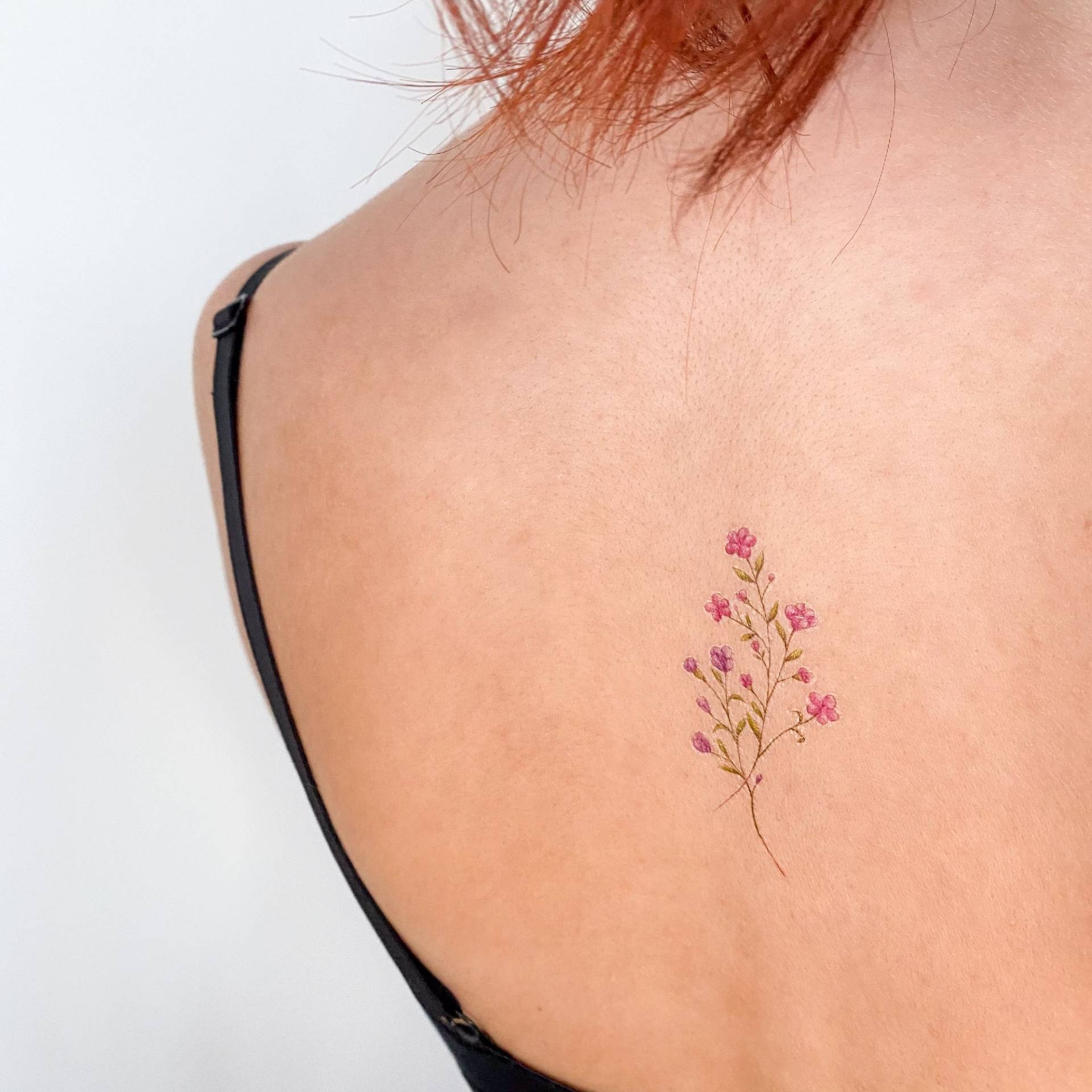 Baby Es Breath Temporäres Tattoo Von Mini Lau | 3Er Set von Etsy - smalltattoos