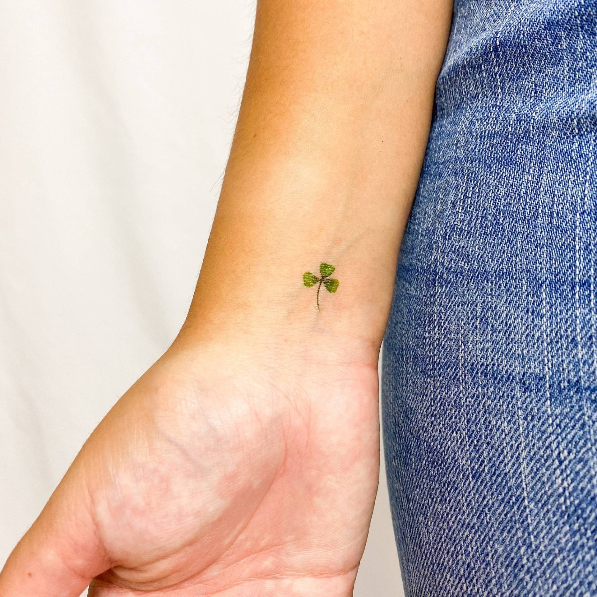 Drei Kleeblatt Temporäres Tattoo Von Zihee | 3Er Set von Etsy - smalltattoos