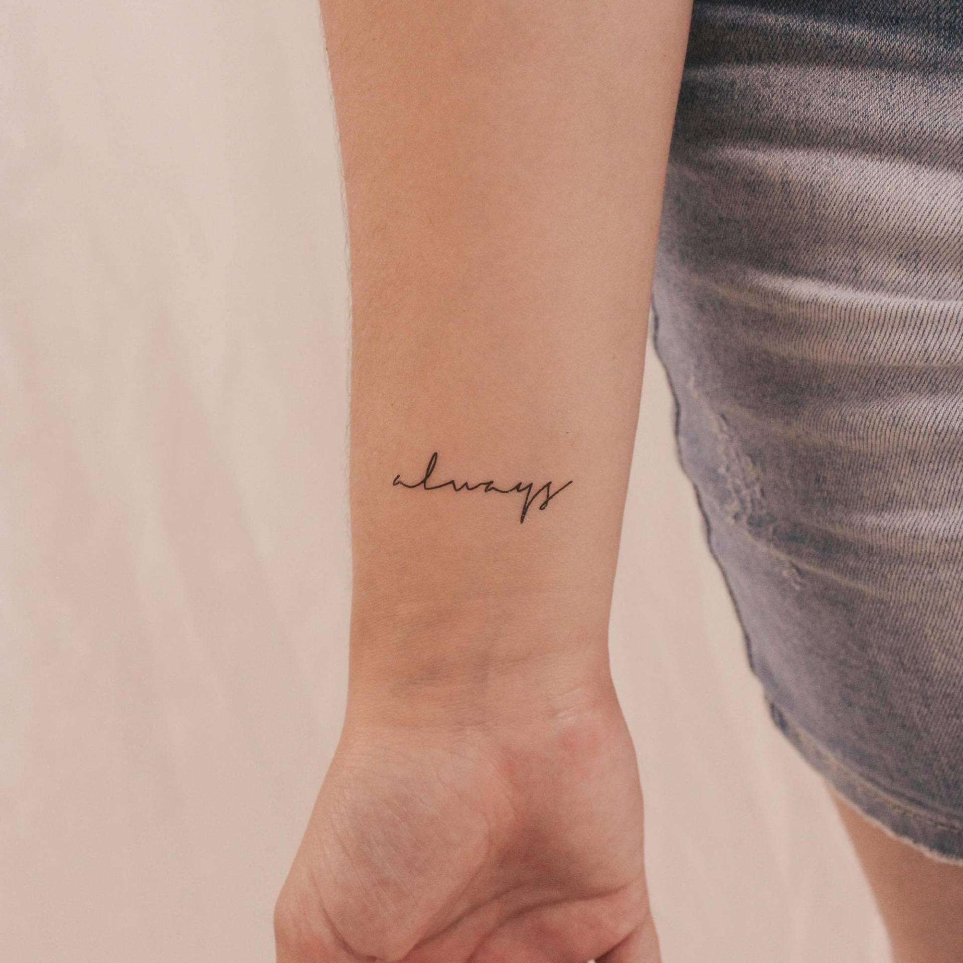 Immer Temporäres Tattoo | 3Er Set Immer Temporäres Tattoo | 3Er Set von Etsy - smalltattoos