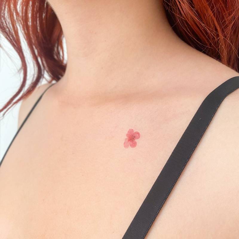 Kirschblüte Temporäres Tattoo Von Zihee | 3Er Set von Etsy - smalltattoos