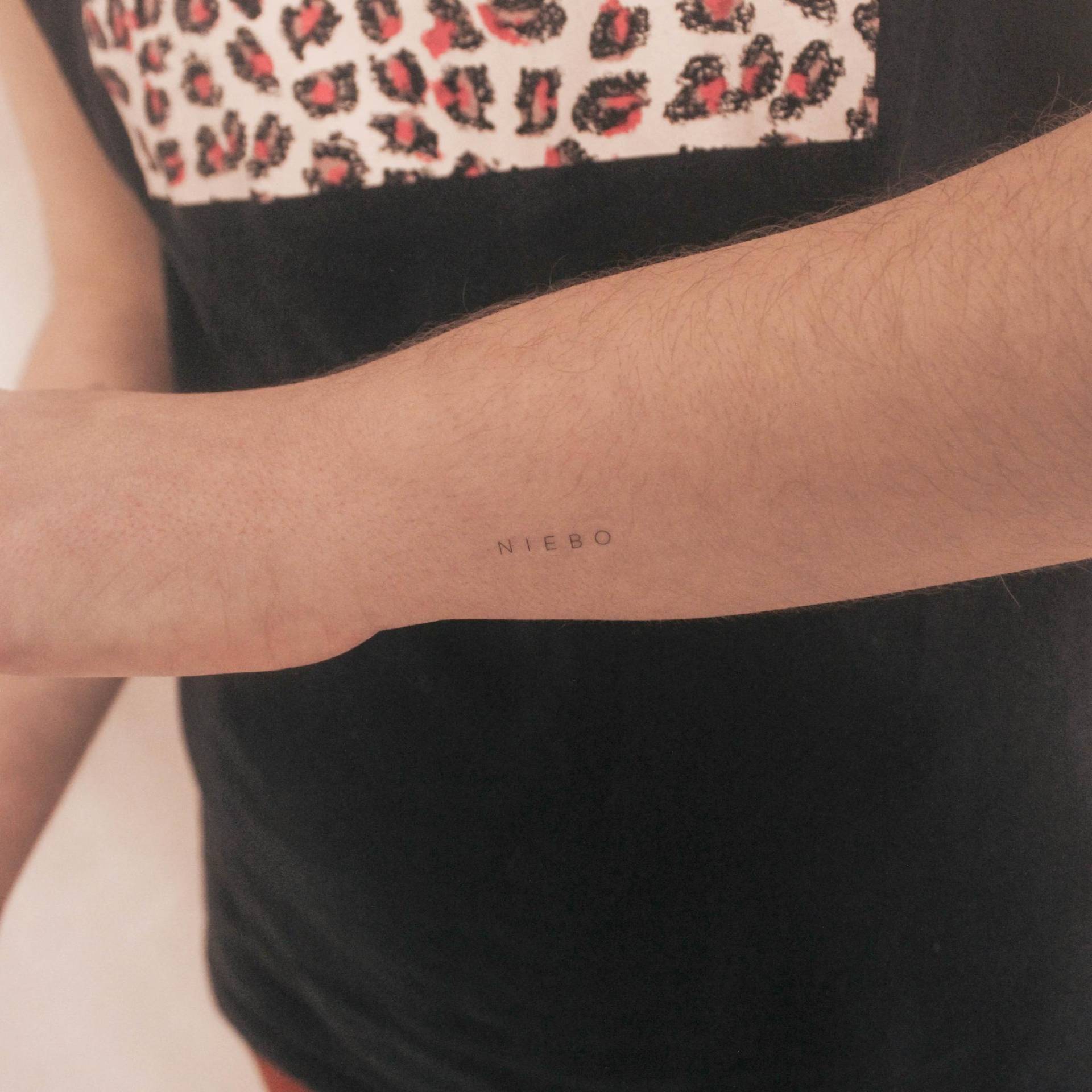 Niebo Temporäres Tattoo Von Jakenowicz | 3Er Set Niebo Temporäres Tattoo Von Jakenowicz | 3Er Set von Etsy - smalltattoos
