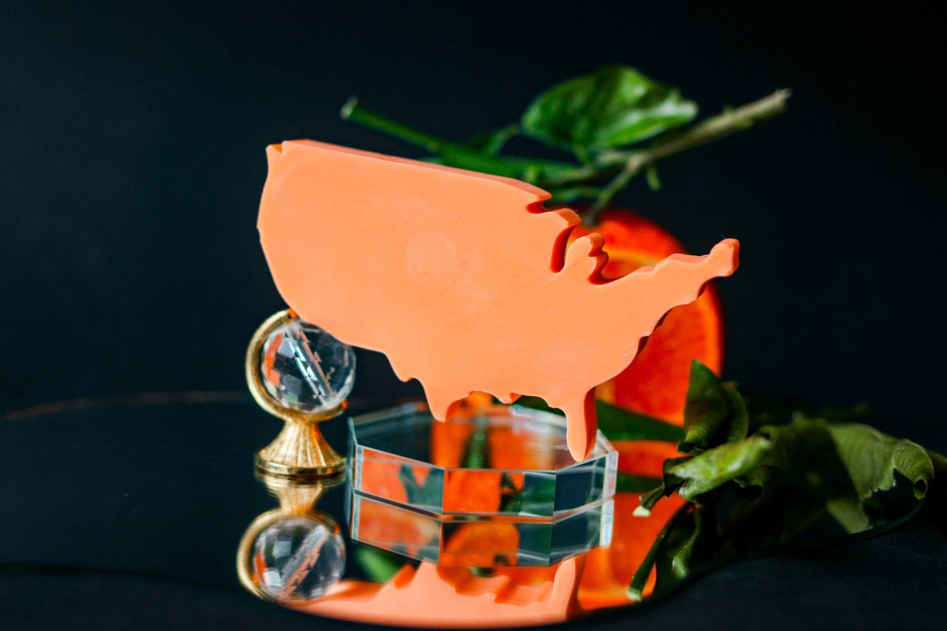 Seife Form Usa Amerika | Orangenduft Dekoseife Geschenk Urlaub Reise von Etsy - soapOgraphic
