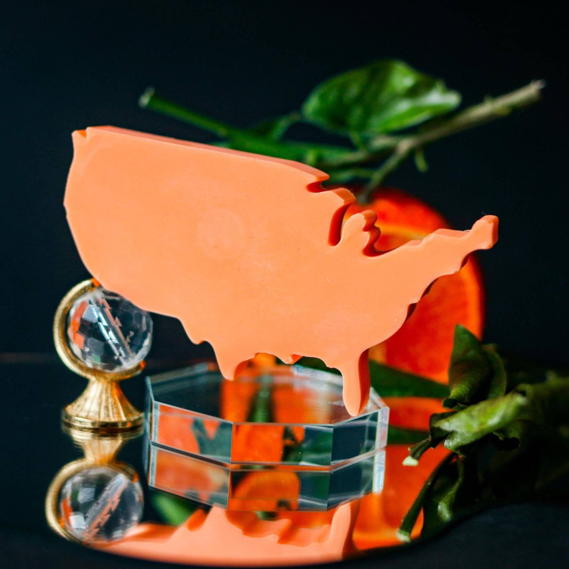Usa Seife - Handgemachte Dekoseife in Amerika-Form Mit Orangenduft | Originelles Geschenk Für Urlaub & Reisen Usa Seife - Handgemachte Dekoseife in Amerika-Form Mit Orangenduft | Originelles Geschenk Für Urlaub & Reisen von Etsy - soapOgraphic