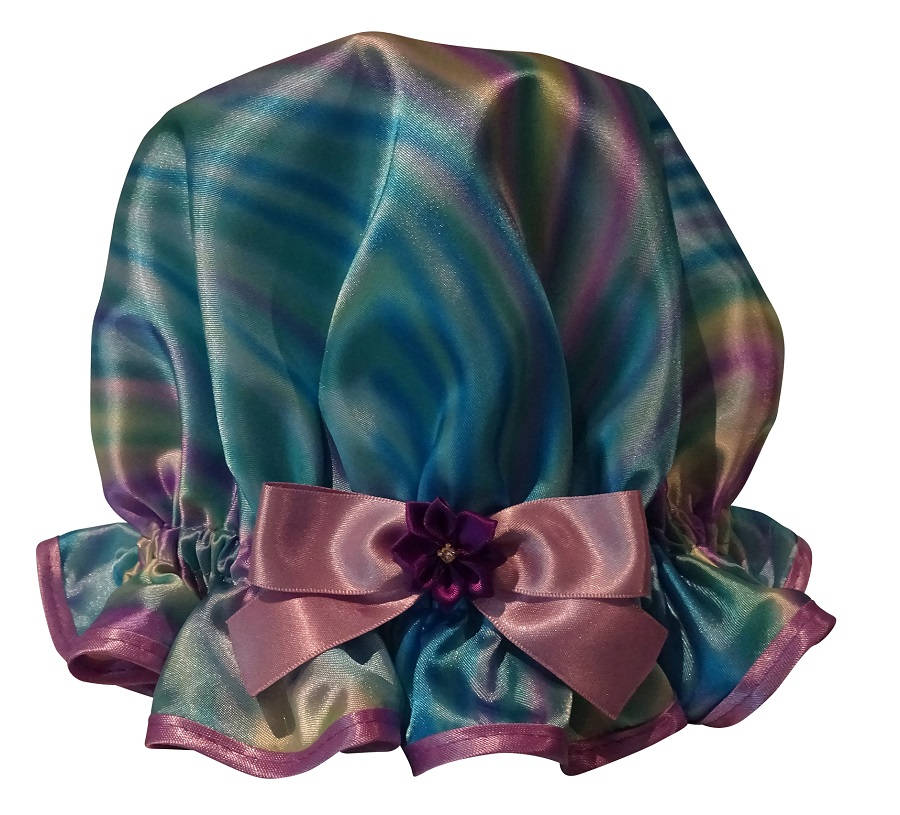 Damen Füllig Flieder, Grün Und Blautöne Duschhaube - Lavendel Blau von Etsy - soprettyshowercaps