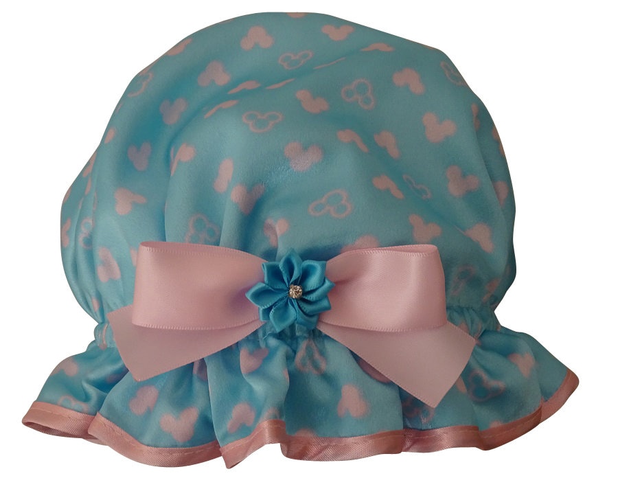 Kleinere Mädchen Duschhaube - Kleine Maus Blau | Anzüge Im Alter Von 3-10 Jahren von Etsy - soprettyshowercaps