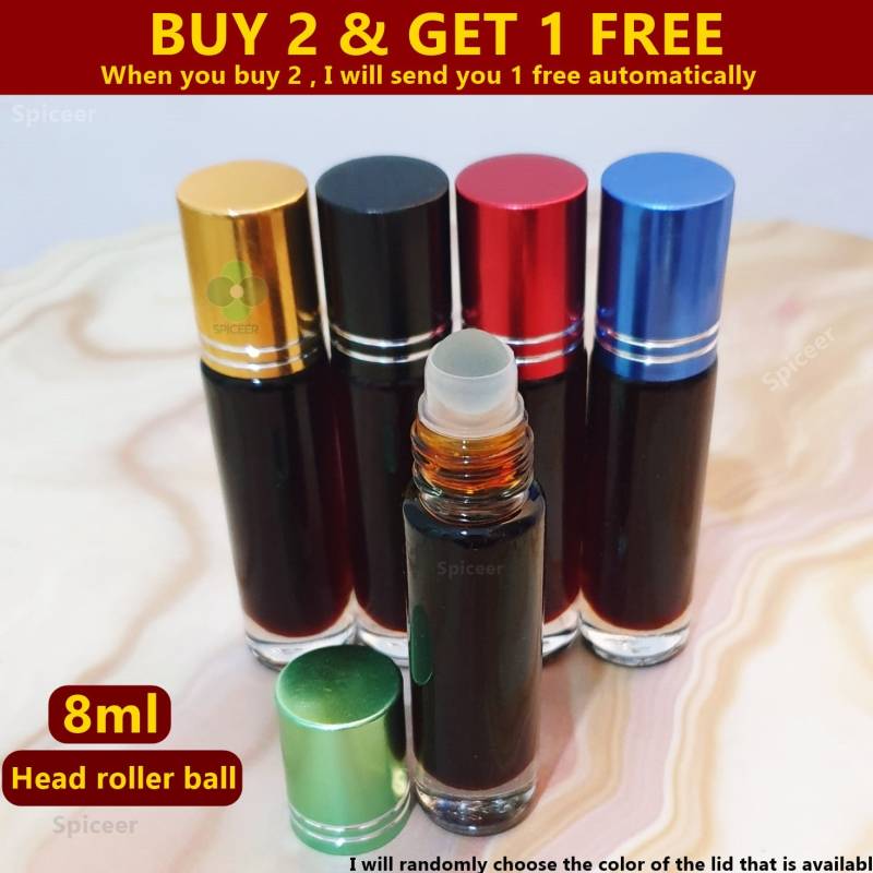 1× Black Moschus 8Ml Parfumöl Strong Aroma Ball Roller Arabisch Islamic ووك اووو | Buy 2 Get & 1 Free von Etsy - spiceer