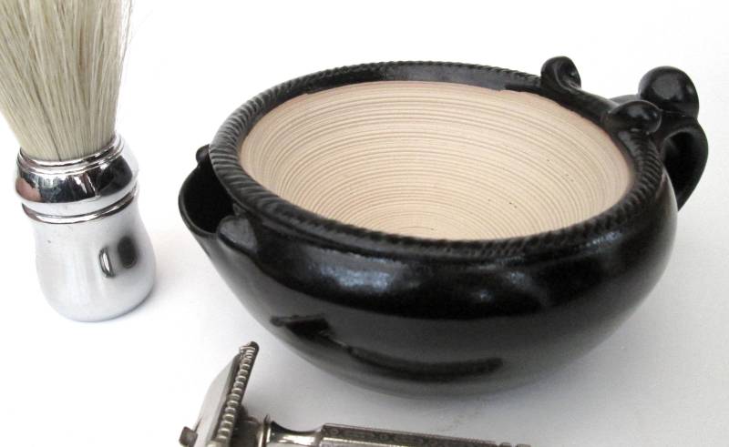Rasierschale Suribachi Schwarz - Large #2 By Steve Woodhead von Etsy - stevewoodheadpottery