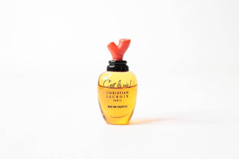 Vintage Parfum Miniatur " C Est La Vie" Christian Lacroix von Etsy - strandholzshop