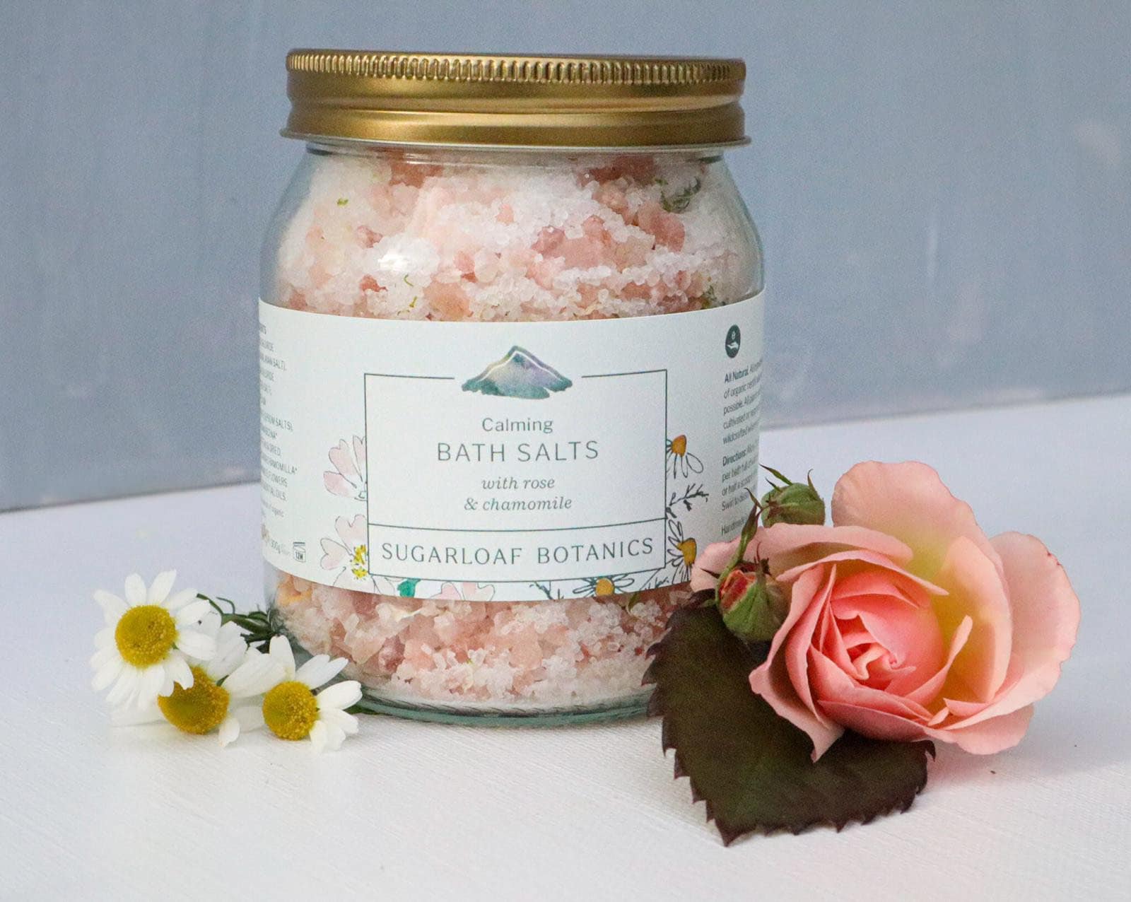 Rosen - Und Kamille-Badesalz Rosen - Und Kamille-Badesalz von Etsy - sugarloafbotanics