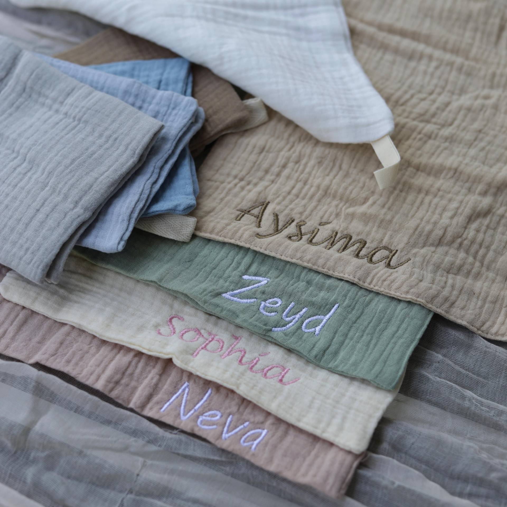 Musselintuch Mit Namen - Personalisiert Spucktuch Geburt Taufe Baby Geschenk von Etsy - tahayyulde