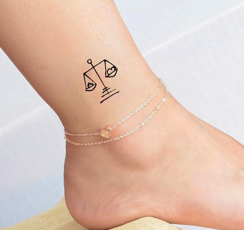 Mini Temporäres Tattoo/Scale Wunderschönes von Etsy - tattooprint