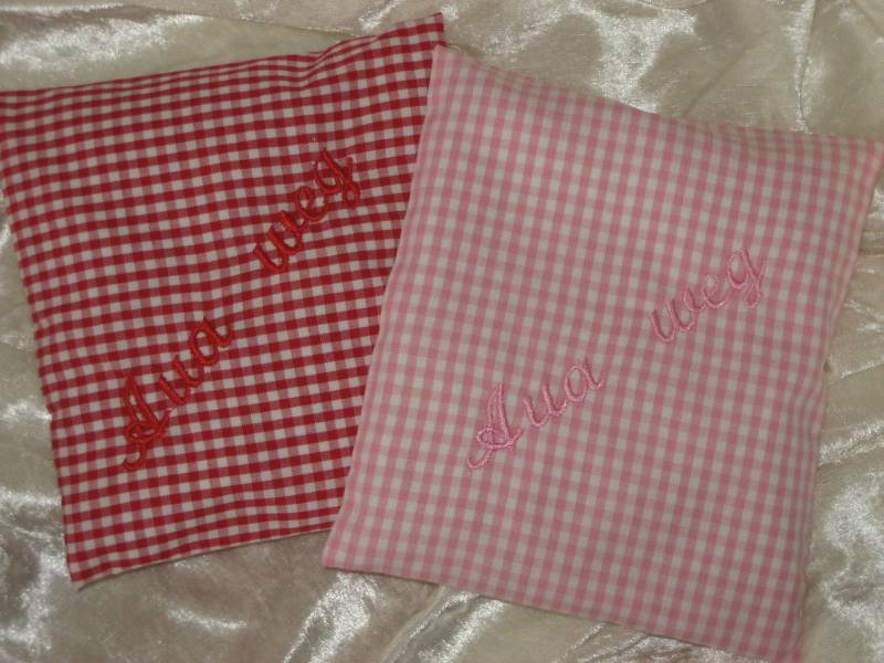 Kleines Kühlkissen Oder Wärmekissen, Bestickt, Kariert, 2 Farben, Körnerkissen, Erste Hilfe, Trösterkissen Am Spielplatz, Im Urlaub, Zu Haus Kleines Kühlkissen Oder Wärmekissen, Bestickt, Kariert, 2 Farben, Körnerkissen, Erste Hilfe, Trösterkissen Am Spielplatz, Im Urlaub, Zu Haus von Etsy - tuetatue