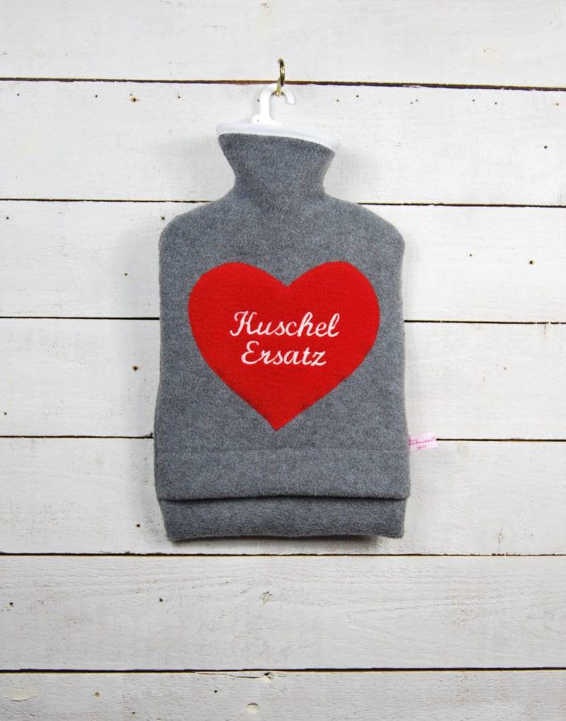 Kuschel Ersatz" - Wärmflaschenbezug Inkl. Wf von Etsy - tumultberlin