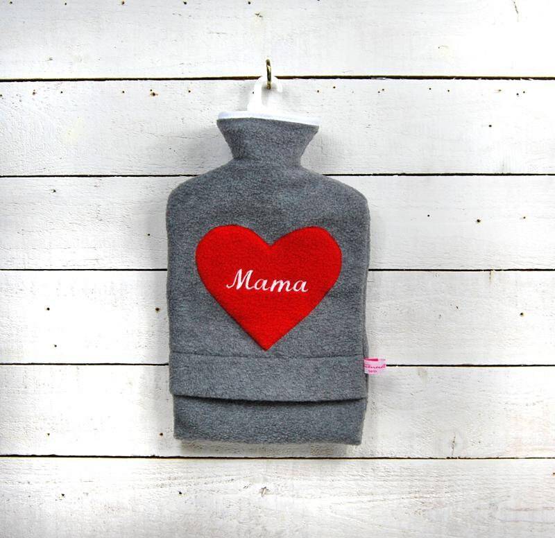 Mama" - Wärmflaschenbezug Inkl. Wärmflasche von Etsy - tumultberlin