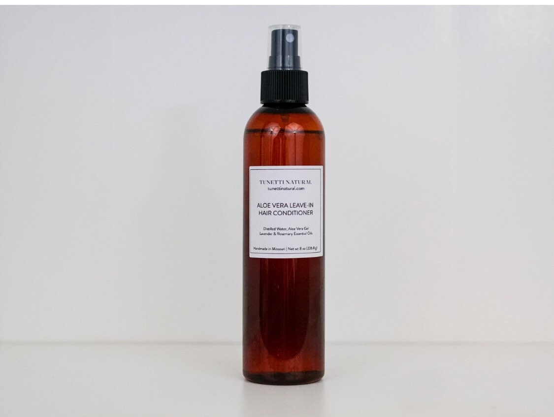Aloe Vera Leave-In Hair Conditioner - Natürlich Organisch von Etsy - tunetti