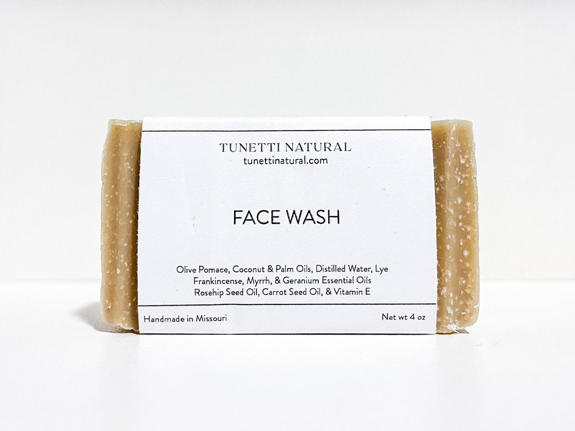 Face Wash Bar Seife von Etsy - tunetti