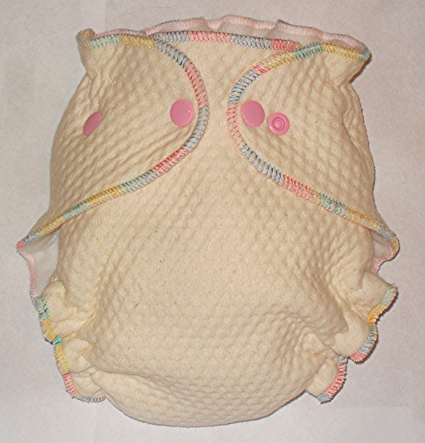 3D Zorb Angepasst Windel Mit Pastell Farbigen Faden Und Rosa Snaps von Etsy - twinkletoesdiapers