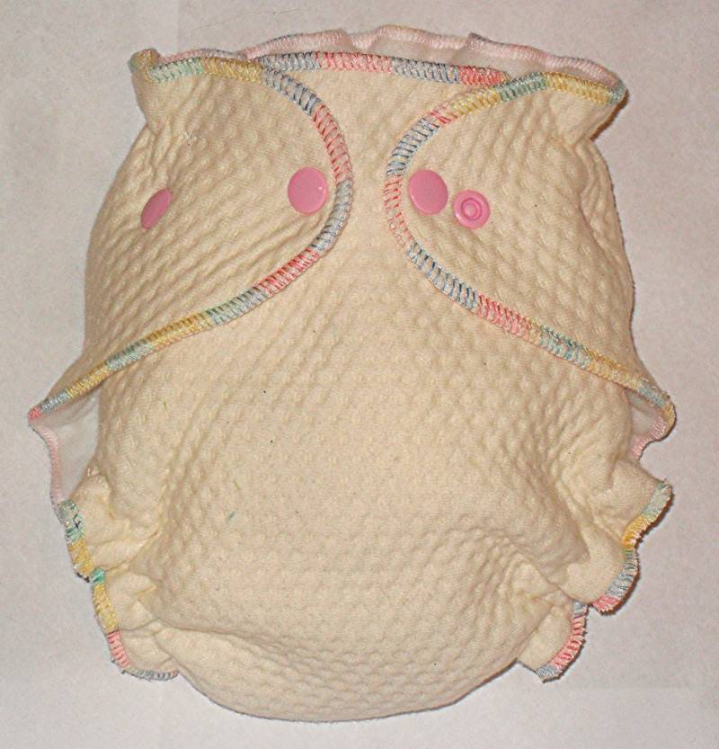 3D Zorb Angepasst Windel Mit Pastell Farbigen Faden Und Rosa Snaps von Etsy - twinkletoesdiapers