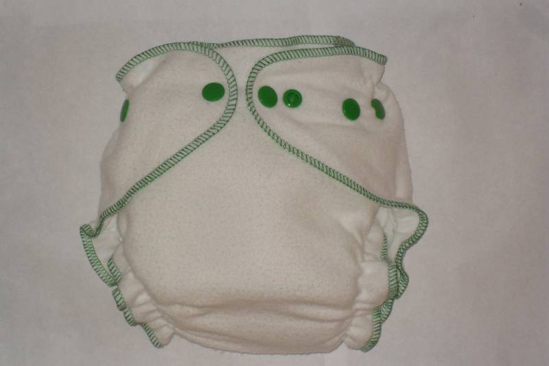 Ausgestattete Bambus Zorb Windel Mit Druckknöpfen Grün von Etsy - twinkletoesdiapers