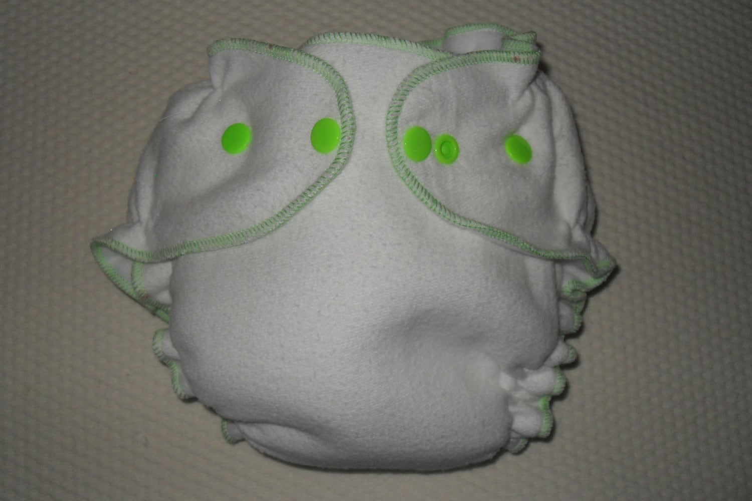 Bambus/Zorb Ausgestattet Windel Mit Hellgrünen Snaps Und Bekantung von Etsy - twinkletoesdiapers