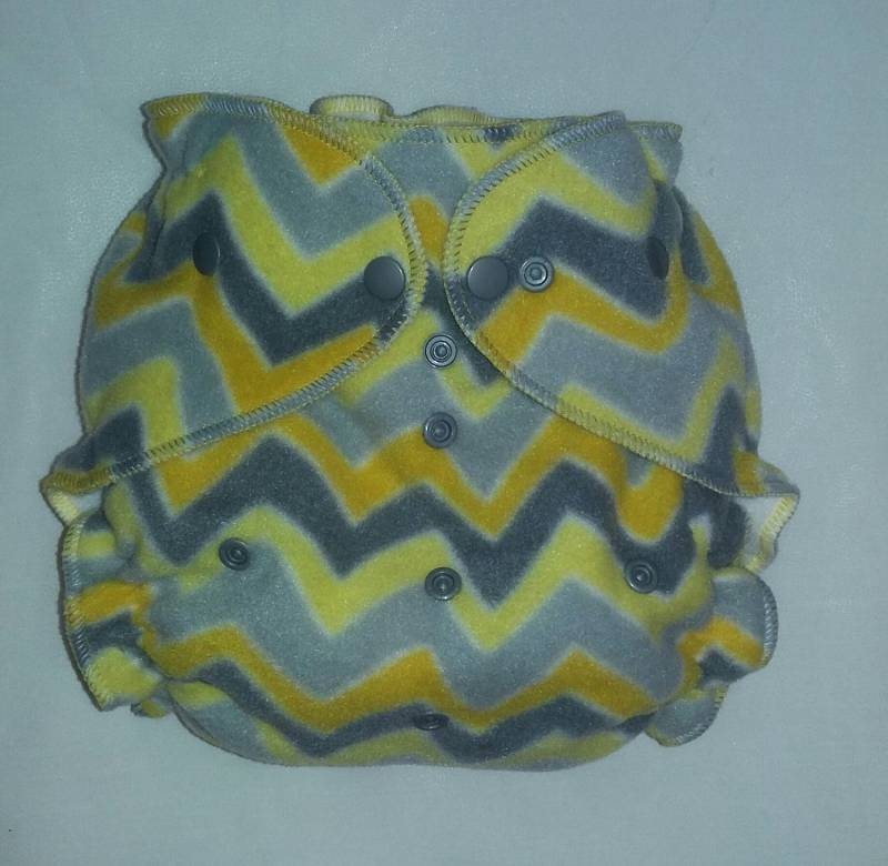 Gelbe Und Graue Chevron Windel Wickeln von Etsy - twinkletoesdiapers